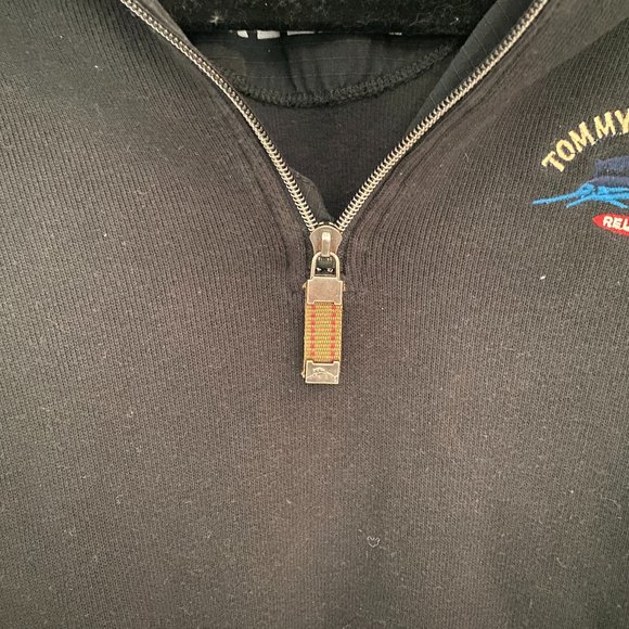 Tommy Bahama Quarter Zip - Picture 5 of 7